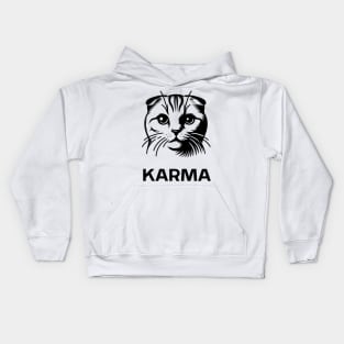 Karma Is A Cat - Taylor's Version Kids Hoodie